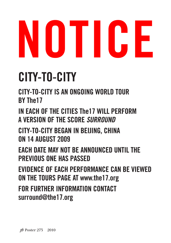World Tour Notice
